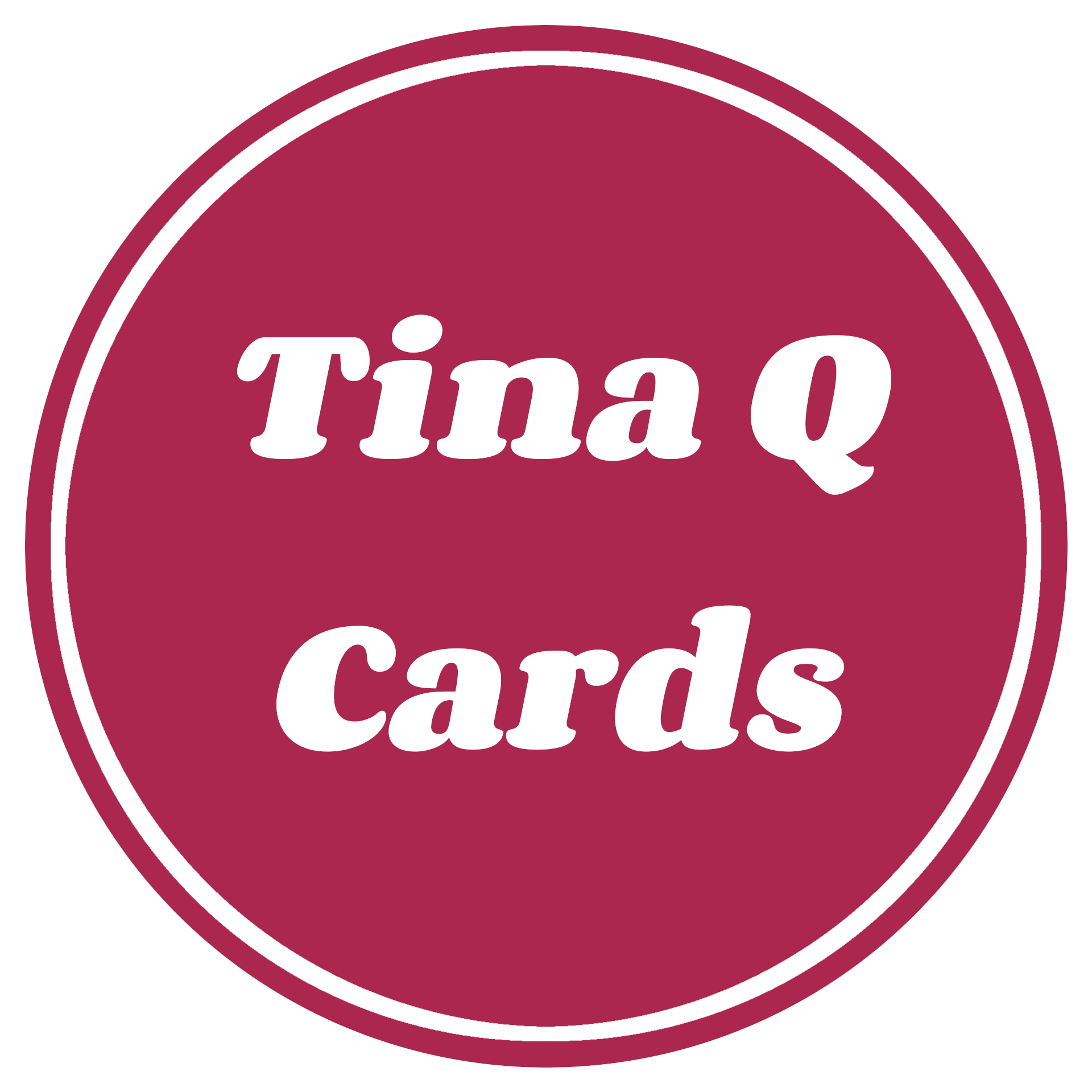 Logo for Tina Q Cards